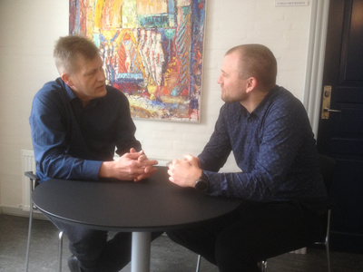 Flemming Møller og Ruben Kristensen